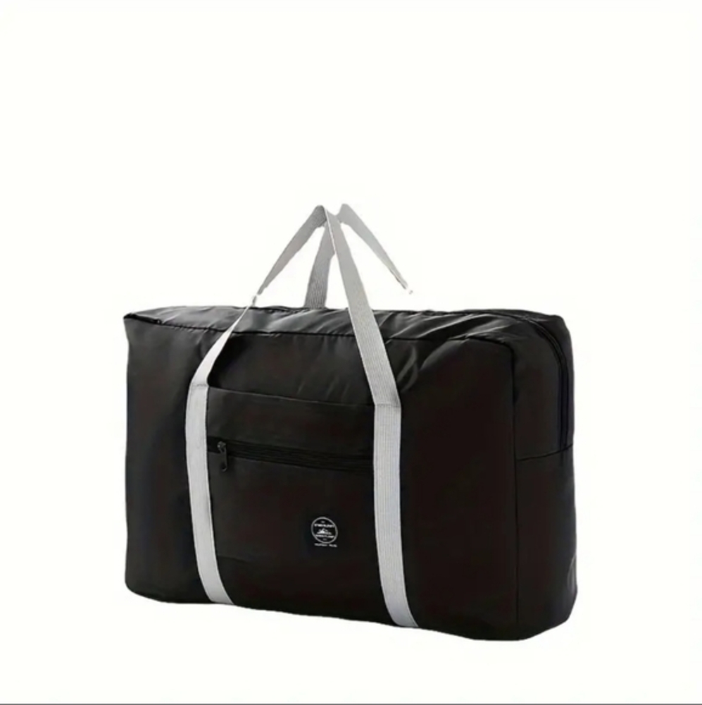 Folding Travel Bag‎ Luggage Handbag Large Black